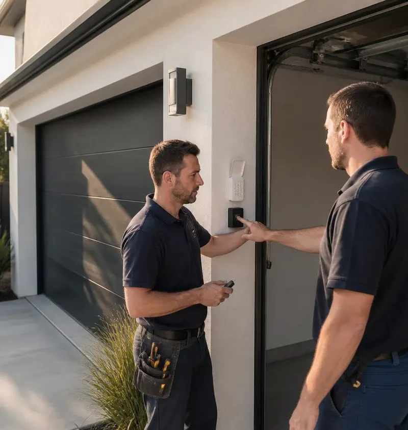 Garage Door Installation in Spring